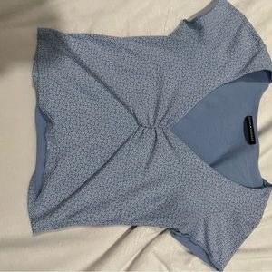 Brandy Melville blue Gina top